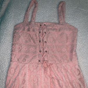 Aero pink pastel dress